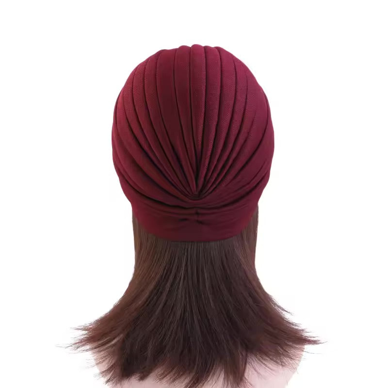 Pleated Twist Turban